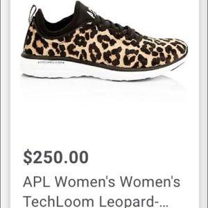 APL leopard sneakers